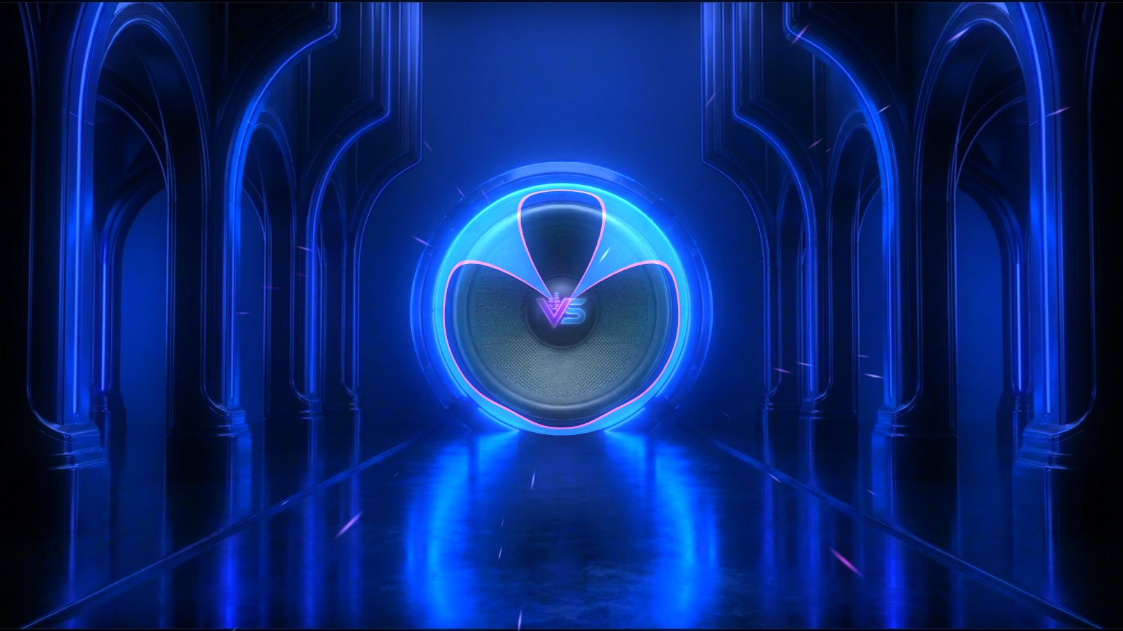 Blue Speaker